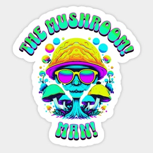 The Mushroom Man - Mushroom People Sticker